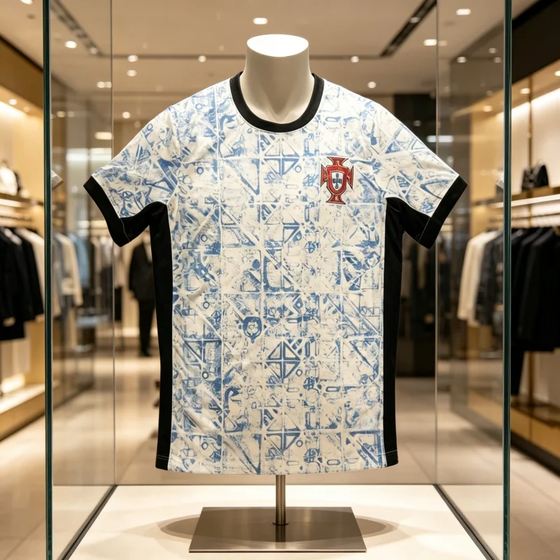 Women'S Fashion Portugal - ポルトガル特別版スポーツシャツ レトロ Y2K デザイン Tシャツ 男女兼用-夏用通気性トップス