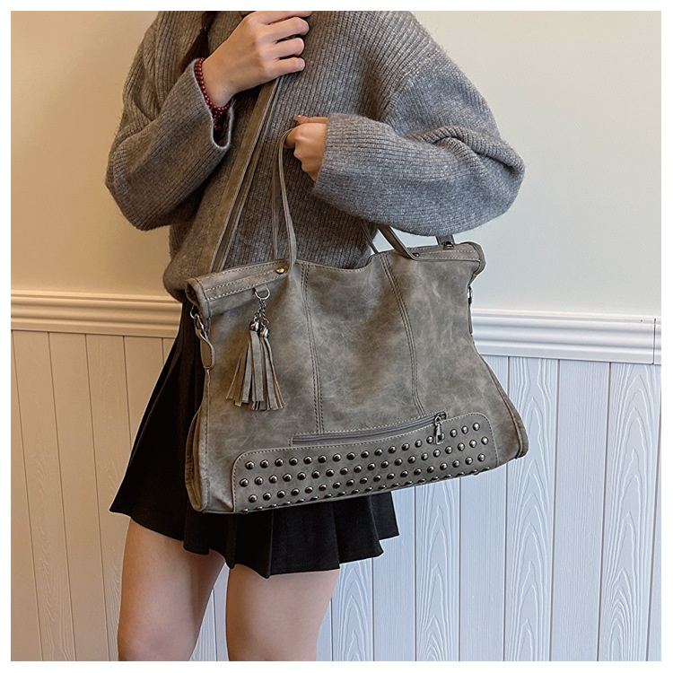 Canvas Tote Bag - キャンバス軽量大容量トラベルバッグショルダーバッグ、通勤用クロスボディバッグトートバッグソフトで耐久性のあるソリッドパッチワークデザイン