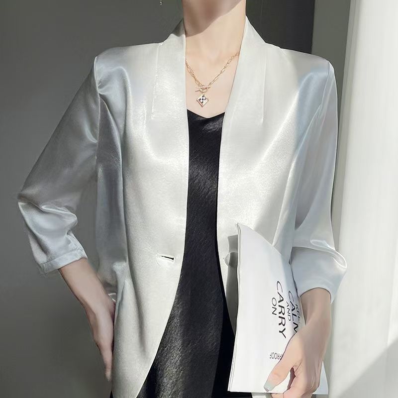 ブラウス アウター スーツ レディース ゴールドカラー 通勤 - Women'S Fashion Gilded Age のレビューと価格