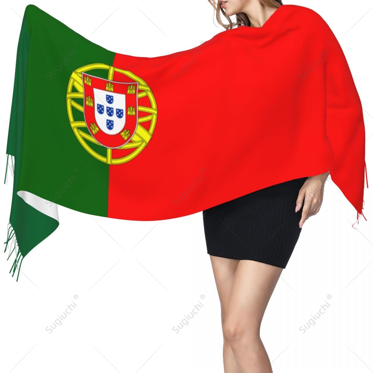 ポルトガル国旗スカーフ パシュミナ 暖かいスカーフ ショール - Women'S Fashion Portugal のレビューと価格