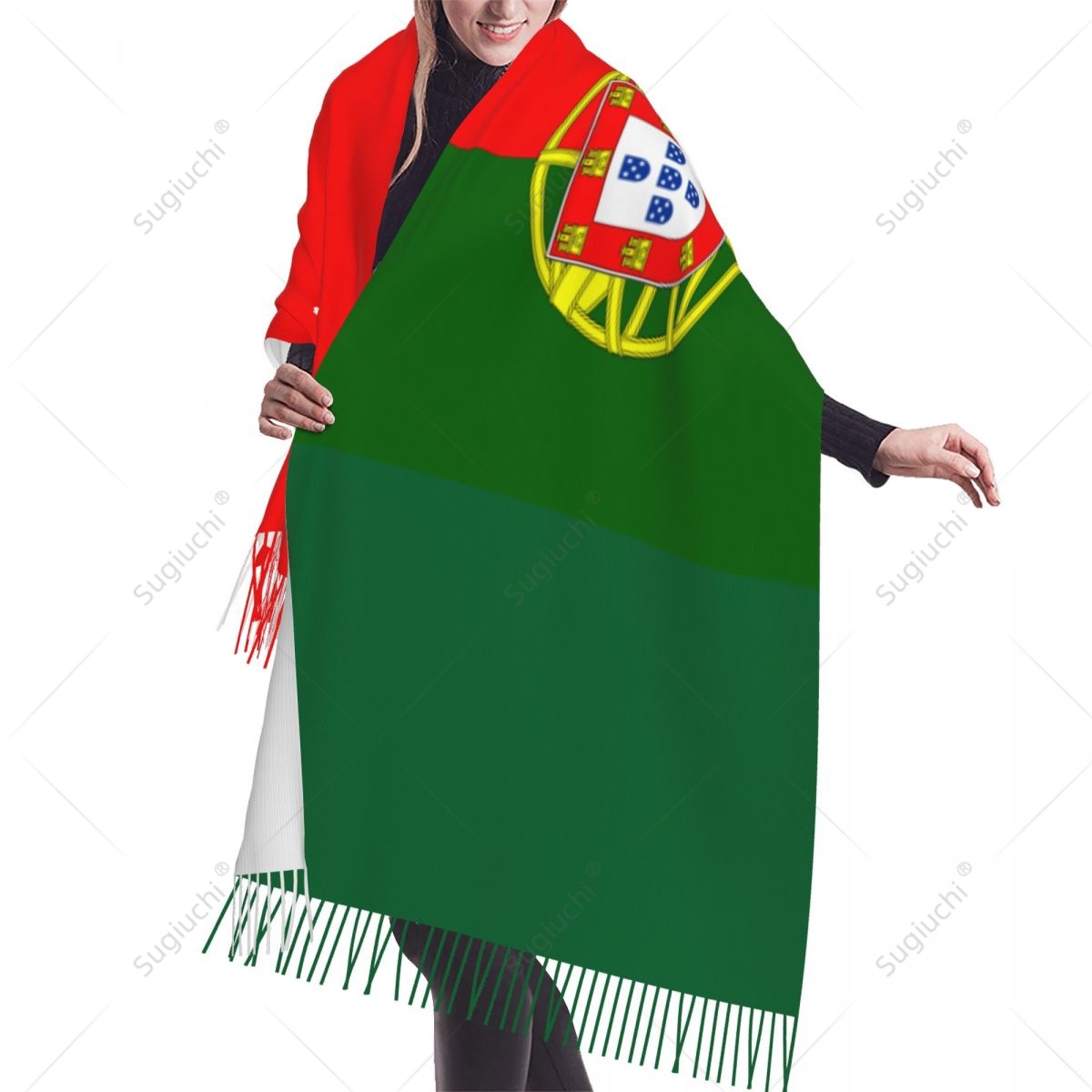 ポルトガル国旗スカーフ パシュミナ 暖かいスカーフ ショール - Women'S Fashion Portugal のレビューと価格
