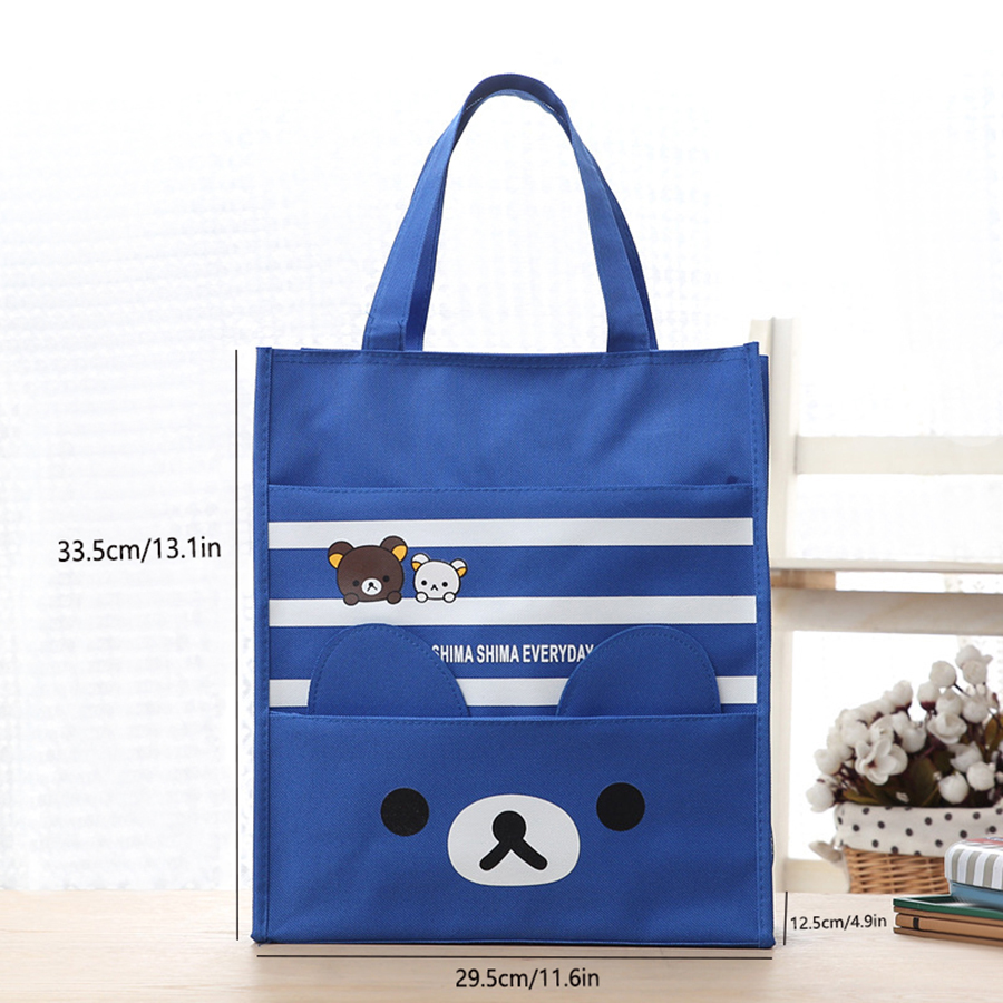 持ち運び可能な防水ランチバッグ、手持ち式のかわいいキャンバス - Canvas Tote Bag のレビューと価格