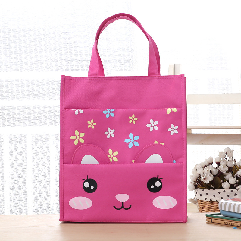 持ち運び可能な防水ランチバッグ、手持ち式のかわいいキャンバス - Canvas Tote Bag のレビューと価格