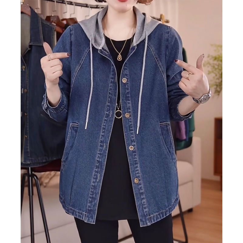 ヨーロッパの高品質デニムジャケット女性春秋 2026 新しい - Women Fashion Jeans Top のレビューと価格