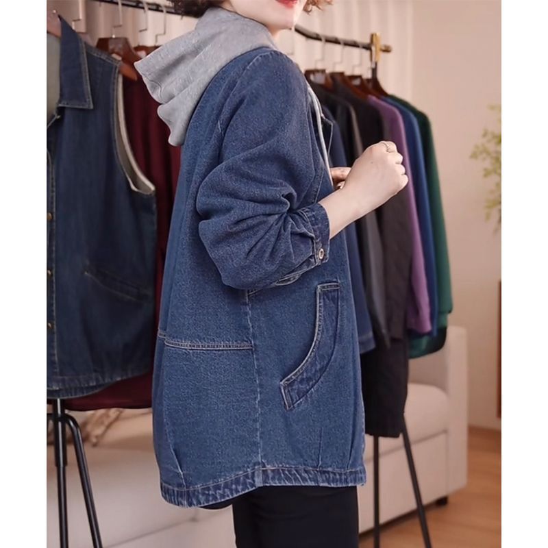 ヨーロッパの高品質デニムジャケット女性春秋 2026 新しい - Women Fashion Jeans Top のレビューと価格