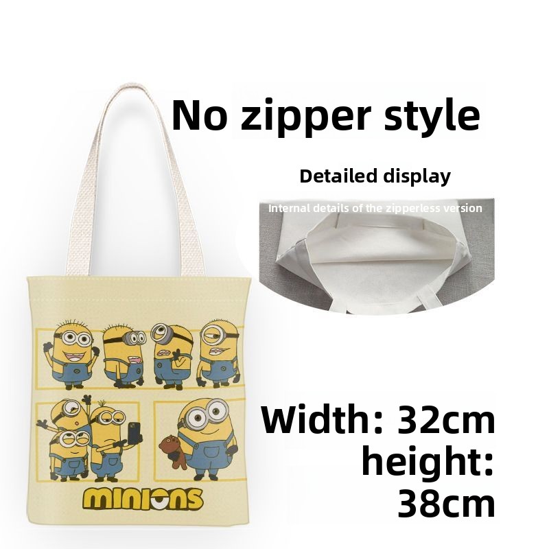 ミニオンズ映画アニメ漫画かわいいキャンバスバッグかわいい学生 - Canvas Tote Bag のレビューと価格