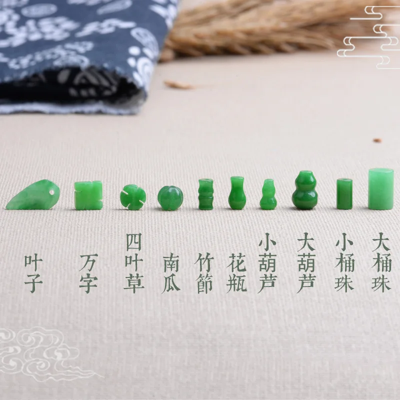 女性のための緑の翡翠の葉の形をしたブレスレット,イヤリング, - Women Fashion Jewellery のレビューと価格
