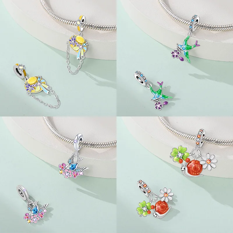 銀メッキ傘チャームビーズフィットオリジナルブレスレットバッグ - Women'S Fashion Umbrella のレビューと価格