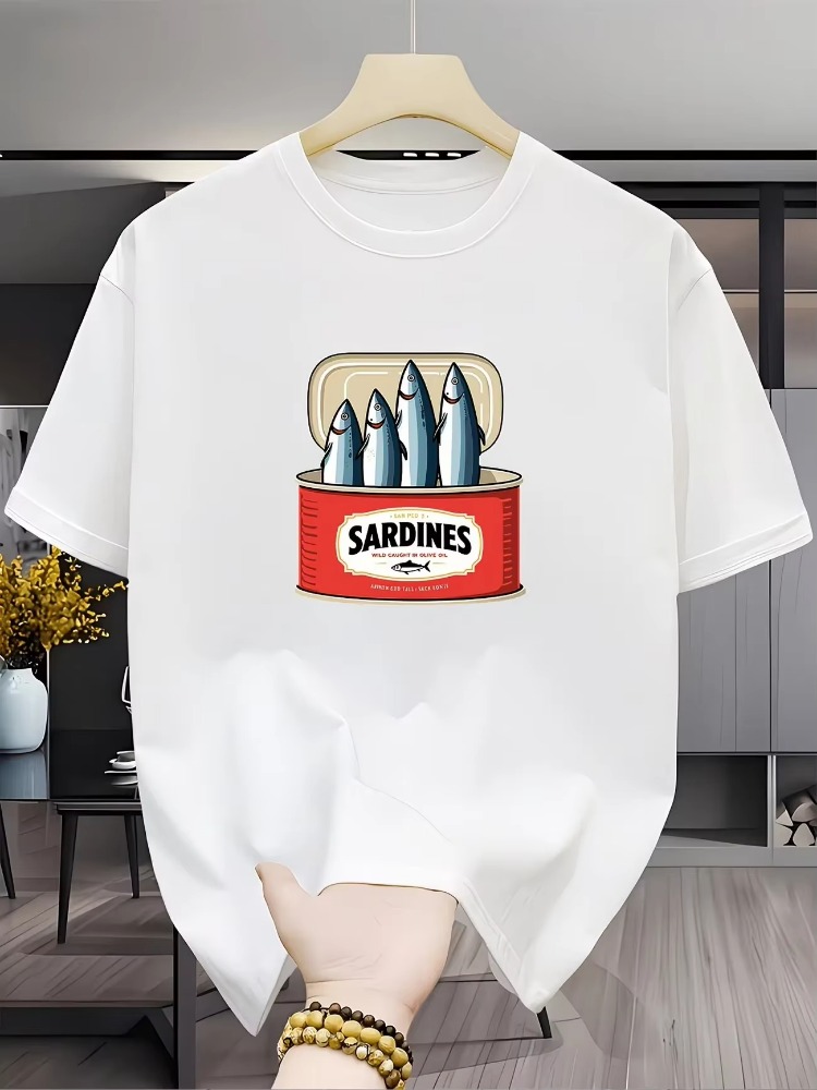 イワシ Tシャツ 魚グラフィック Tシャツ ヴィンテージフー - Women'S Fashion Portugal のレビューと価格
