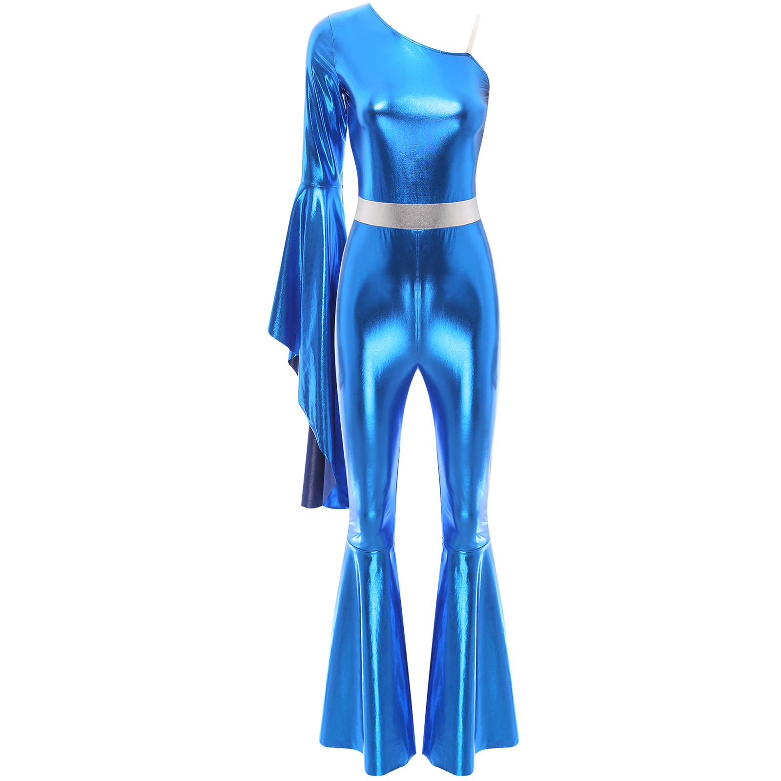 女性メタリック光沢のある 70S ディスコダンス歌手ベルボト - Women'S Fashion From The 70S のレビューと価格
