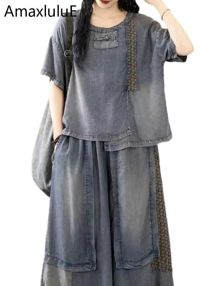 Amax luluE 2024 中国のファッションクラシック - Women Fashion Jeans Top のレビューと価格
