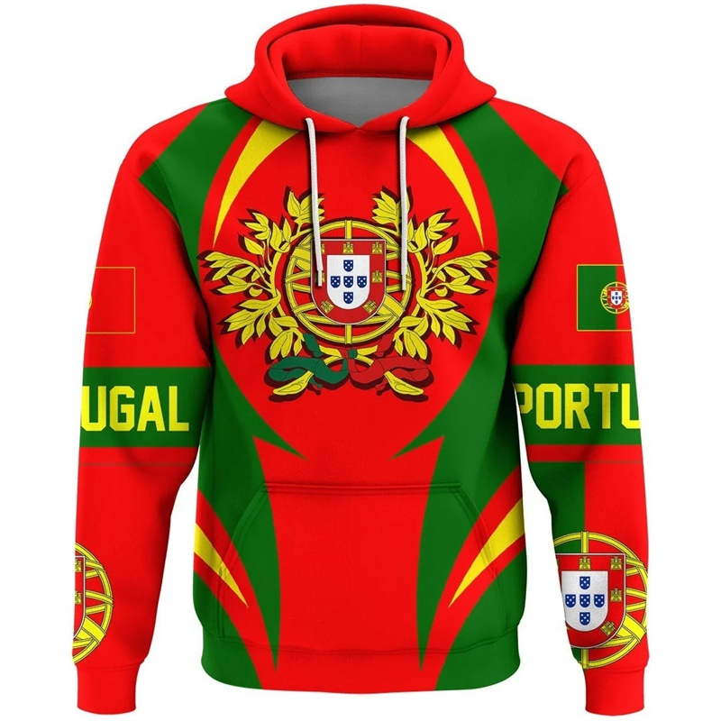 ドローストリング付きメンズプライドパーカー、ポルトガル国旗プ - Women'S Fashion Portugal のレビューと価格