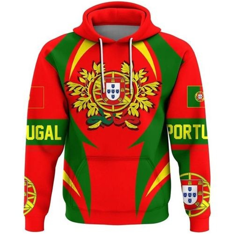 ドローストリング付きメンズプライドパーカー、ポルトガル国旗プ - Women'S Fashion Portugal のレビューと価格