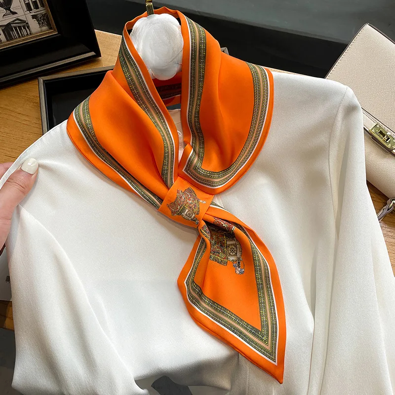 女性のためのレトロなシルクのスカーフ,女性のためのフェミニン - Women Fashion Necktie のレビューと価格