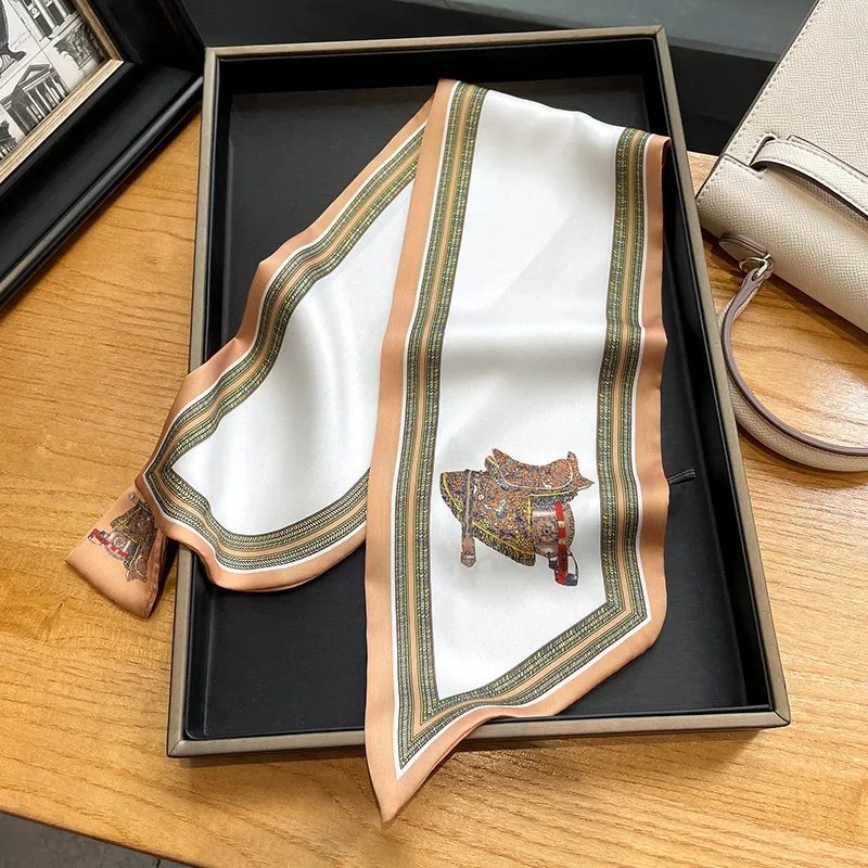 女性のためのレトロなシルクのスカーフ,女性のためのフェミニン - Women Fashion Necktie のレビューと価格