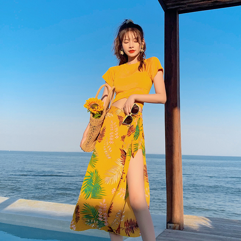 2026 新しい 3 ピース水着女性おなかコントロール痩身  - Women'S Fashion Middle Ages のレビューと価格