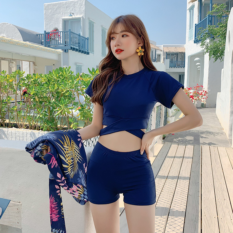 2026 新しい 3 ピース水着女性おなかコントロール痩身  - Women'S Fashion Middle Ages のレビューと価格