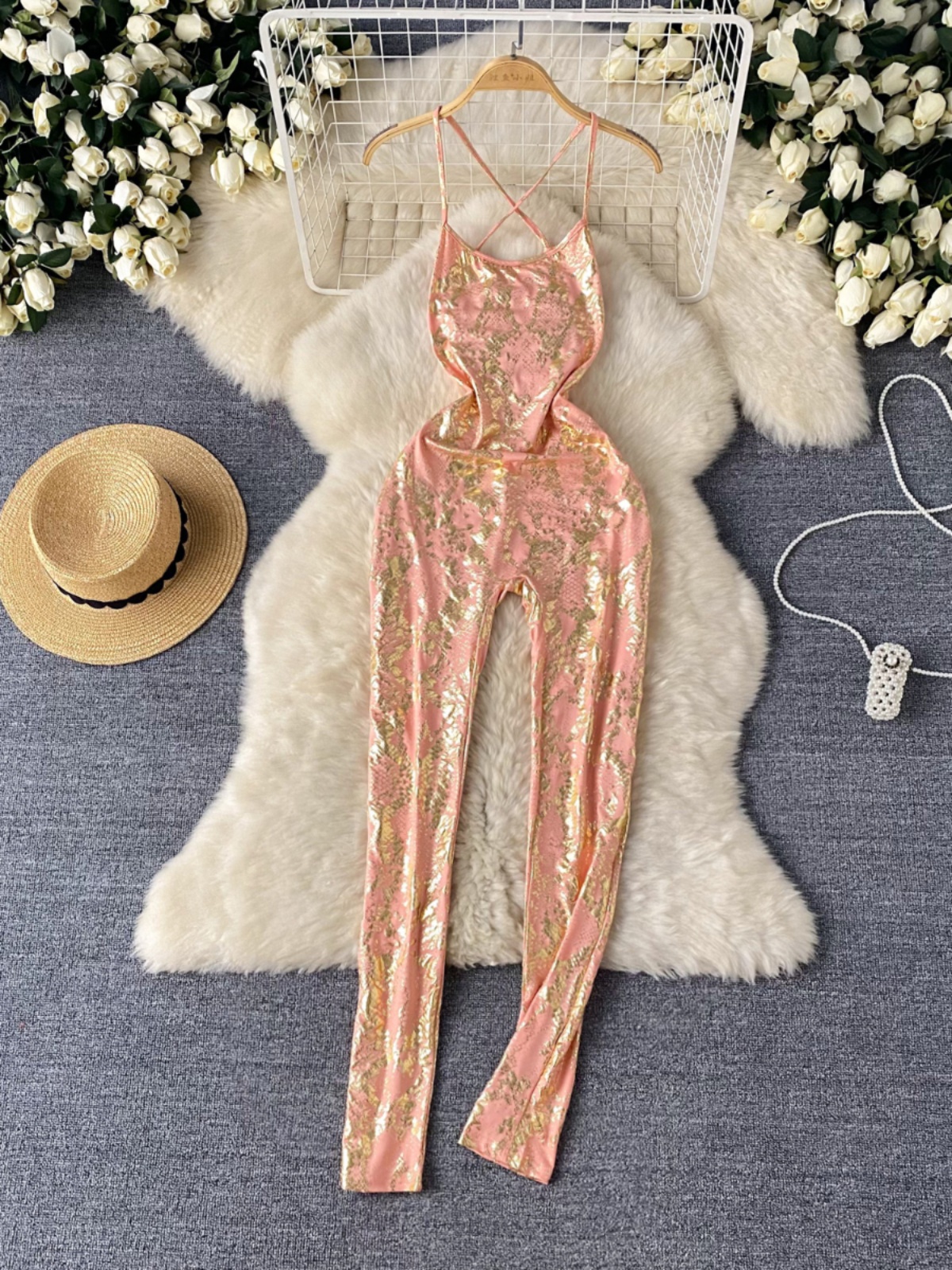 Foamlina-女性のセクシーなスパゲッティストラップジャ - Women'S Fashion Gilded Age のレビューと価格