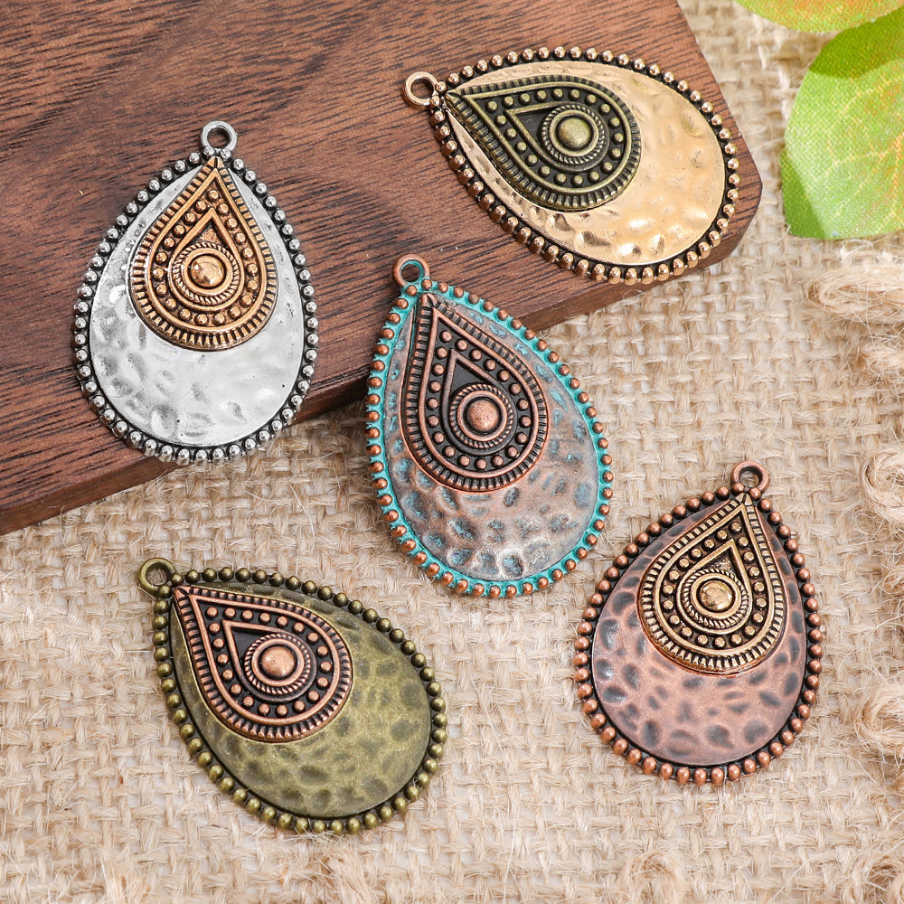 レトロヴィンテージエスニックボヘミアティアドロップペンダント - Women'S Fashion Earrings のレビューと価格