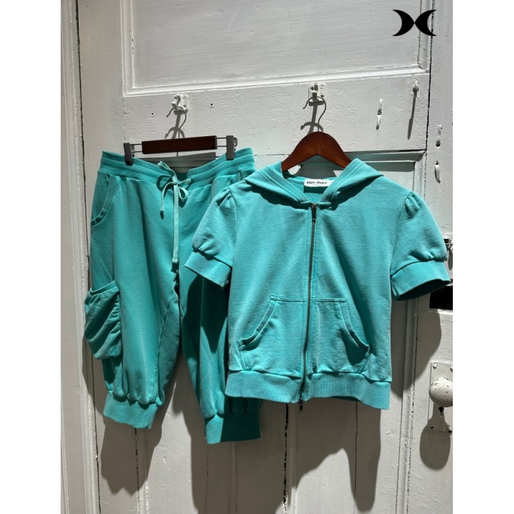 アメリカンストリートスパイスガールスタイル半袖フード付きジッ - Women Fashion Outfits のレビューと価格