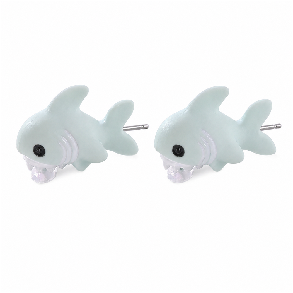 粘土動物スタッドピアス女性用カジュアルファッション手作り風漫 - Women'S Fashion Earrings のレビューと価格
