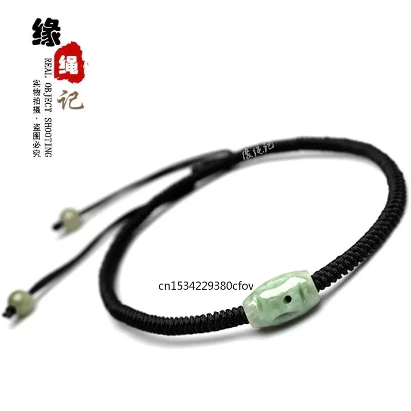 女性のためのカスタマイズ可能な天然翡翠ブレスレット,手作りの - Women Fashion Jewellery のレビューと価格